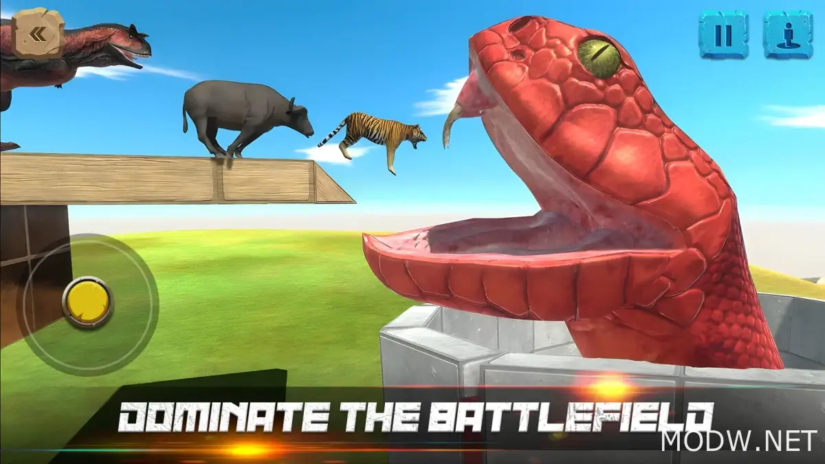 Скачать Animal Revolt Battle Simulator (MOD - Неограниченные деньги) 4.1.1  APK Бесплатно