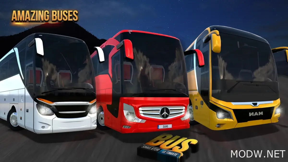 Скачать Bus Simulator : Ultimate (MOD - Неограниченные деньги) 2.1.3 APK  Бесплатно