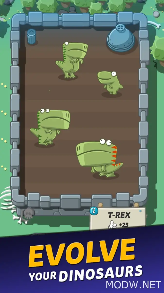 Скачать Crazy Dino Park (MOD - Неограниченное количество монет) 2.24 APK  Бесплатно