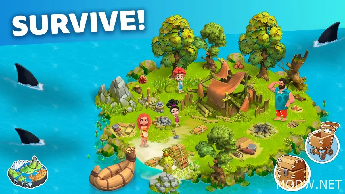 Скачать Family Island™ — Farming game (MOD - Бесплатные покупки)  2024148.1.46944 APK Бесплатно