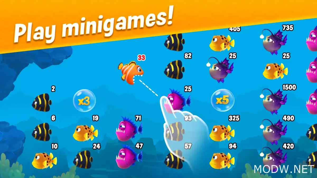 Скачать Fishdom (MOD - Неограниченные деньги) 7.63.0 APK Бесплатно