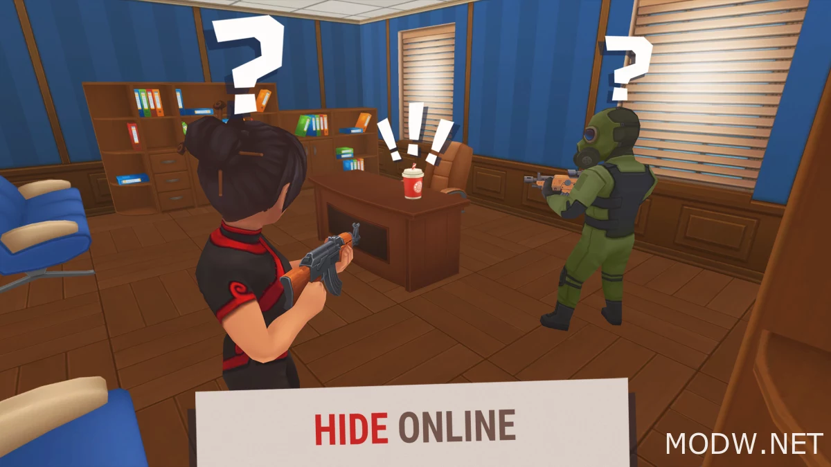 Скачать Hide Online Прятки с Друзьями (MOD - Неограниченное количество  патронов) 4.9.10 APK Бесплатно