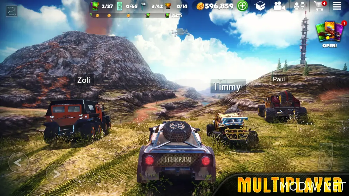 Скачать OTR - Offroad Car Driving Game (MOD - Неограниченные деньги) 1.15.5  APK Бесплатно