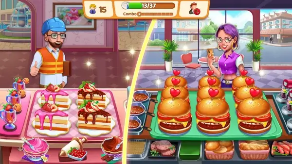 кухня игра : Cooking Town MOD