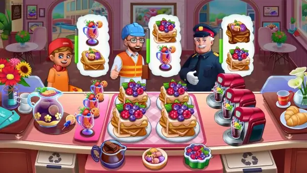 кухня игра : Cooking Town MOD