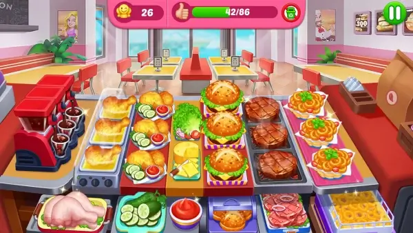 Crazy Cooking Diner-шеф повара MOD