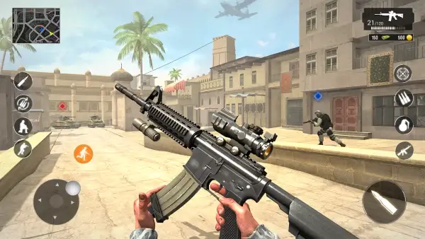 Игры стрелялки - война игра 3D MOD