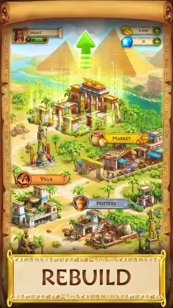 Jewels of Egypt: игры 3 в ряд MOD