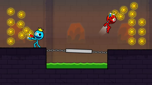 Red and Blue Stickman 2 MOD