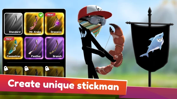 Stickman Archer онлайн MOD