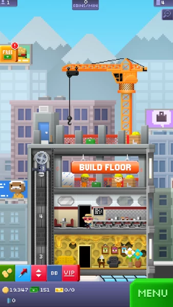 Tiny Tower: 8 Bit Retro Tycoon MOD