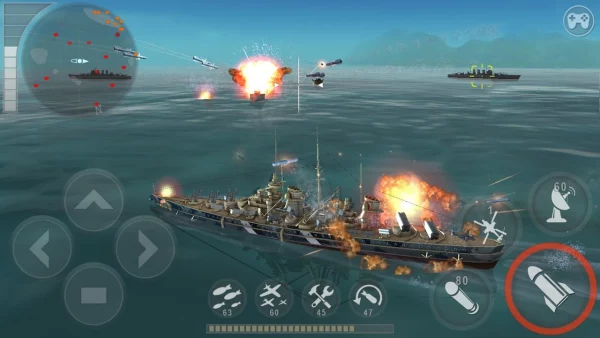 Морская битва: Мировая война MOD